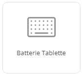 Batterie Tablette